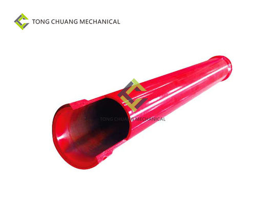 सीधे कंक्रीट पम्प पाइपलाइन डबल परत पाइप L30mm-L4000MM