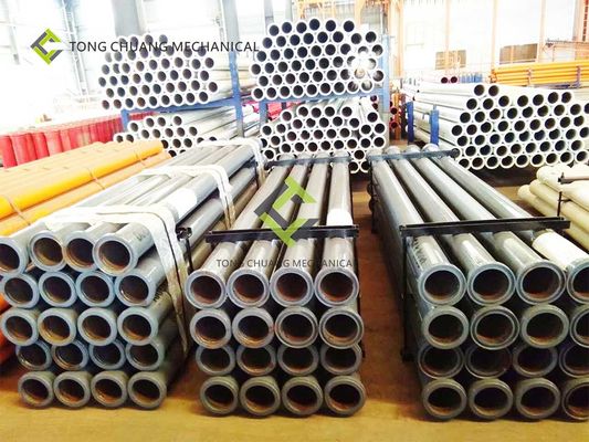 उच्च कार्बन स्टील कंक्रीट पम्प पाइप निर्बाध स्टील 3M सीधे