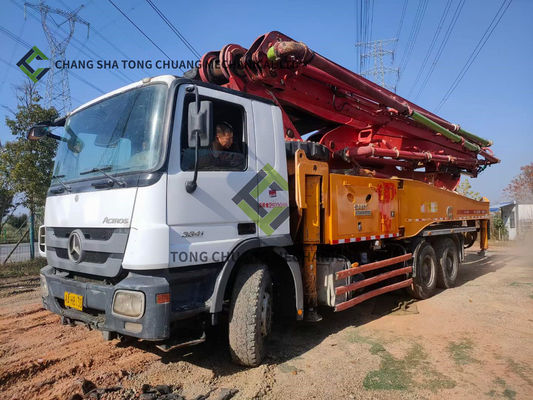 2013 मर्सिडीज चेसिस Sany SYM5330THBEB 490C-8 दूसरा हाथ कंक्रीट पंप ट्रक