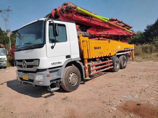 Sany मर्सिडीज बेंज चेसिस SY5310THB40B 48 M छह हाथ छह मस्तक कंक्रीट पंप ट्रक