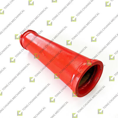 150A-125×500 (157 Flange) Taper Pipe - Full Welded，Full Seam Welded Taper Pipe，Full Welded Concrete Delivery Taper Pipe，Fully Welded Taper Pipe for Pump Truck，Reinforced Full Weld Reducer Taper Pipe